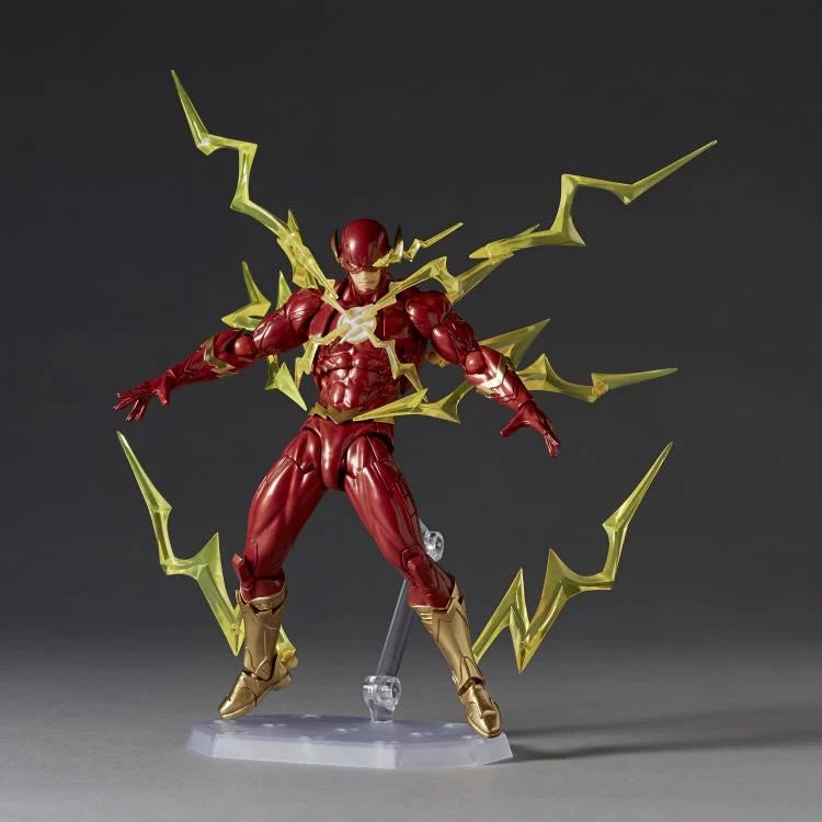 (Pre-Order) DC Comics Amazing Yamaguchi Revoltech NR010 The Flash (Reissue with Bonus)