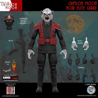 (Pre-Order) The Order of the Crimson Moon Crimson Moon Noir Elite Guard 1/12 Scale Action Figure