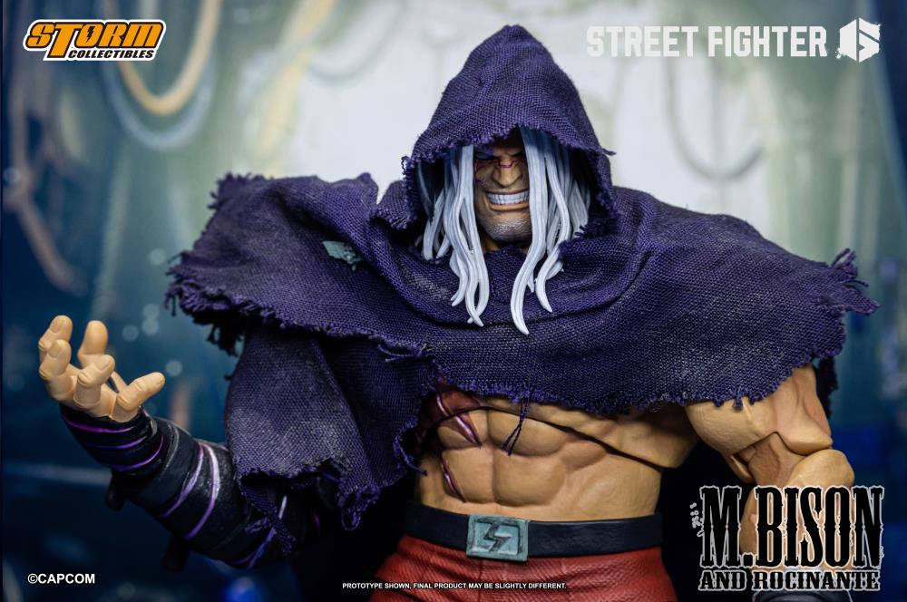 (Pre-Order) Storm Collectibles Street Fighter 6 M. Bison & Rocinante 1/12 Scale Action Figure Set