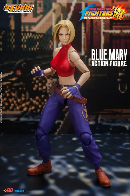 STORM COLLECTIBLES The King of Fighters '98 Blue Mary 1/12 Scale Figure (In Stock)