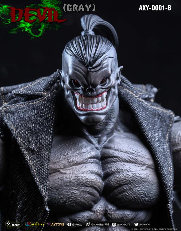 (Pre-Order) AXYTOYS Devil (Deluxe Gray Ver.) 1/12 Scale Action Figure