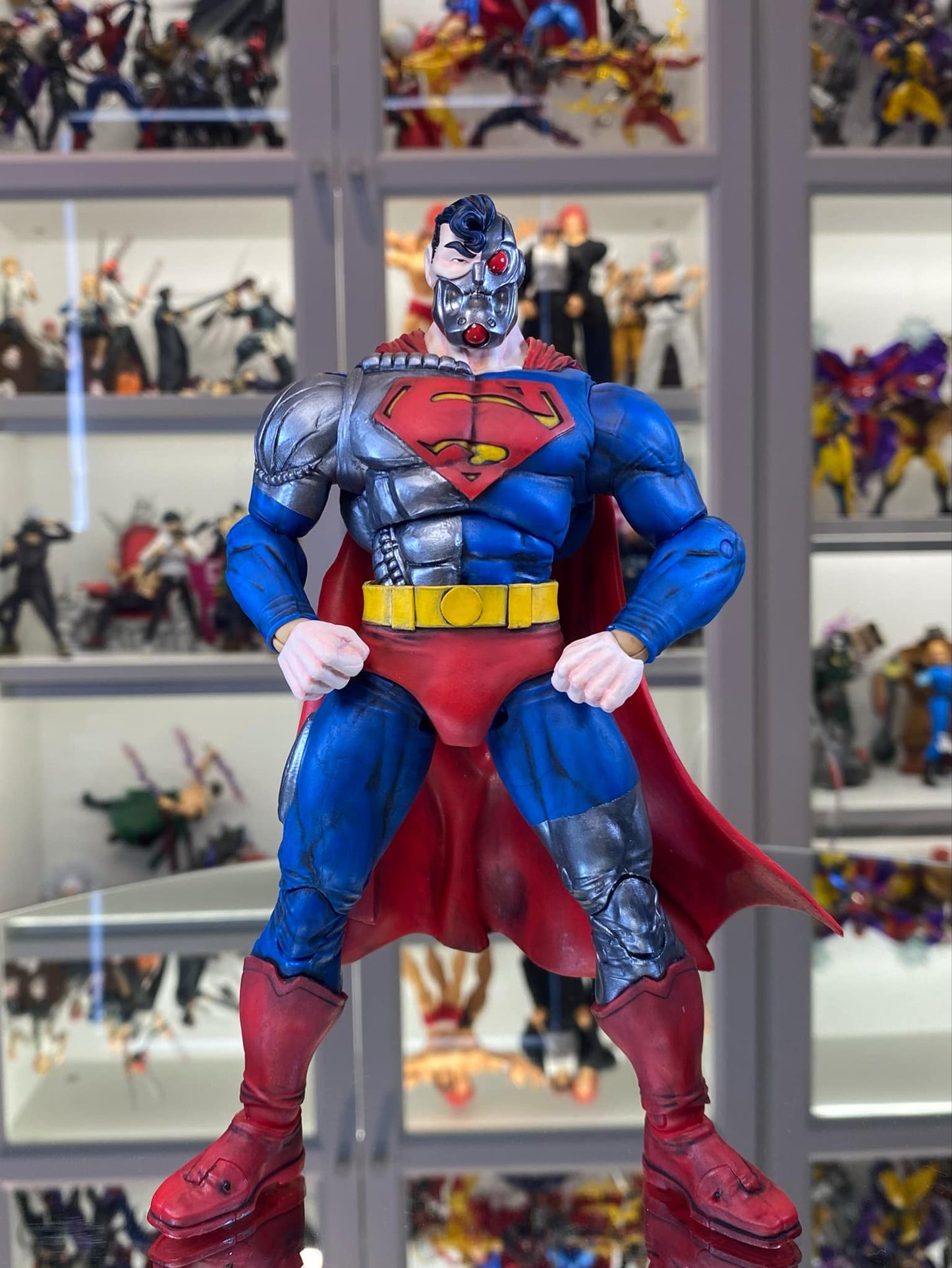 Custom 1/12 Action Figure Cyborg Superman