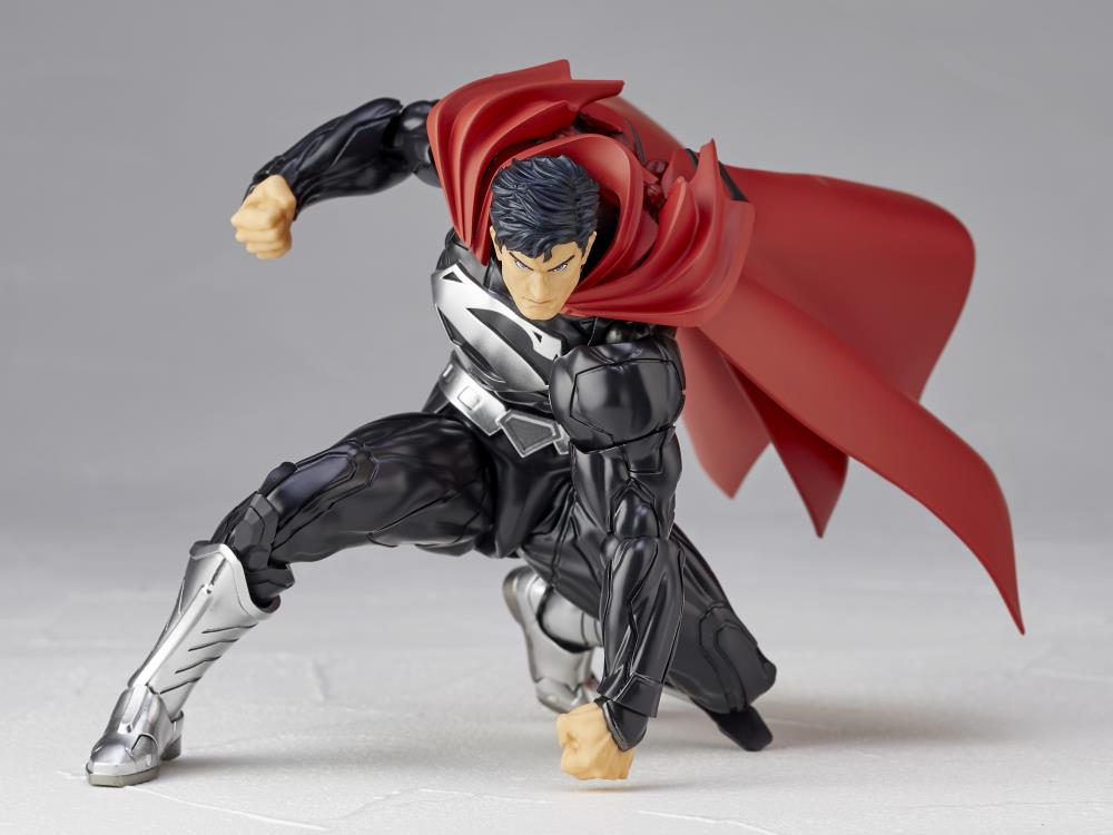 KAIYODO DC Comics: The New 52 Amazing Yamaguchi Revoltech No.027EX Superman (Black Suit) (In Stock)