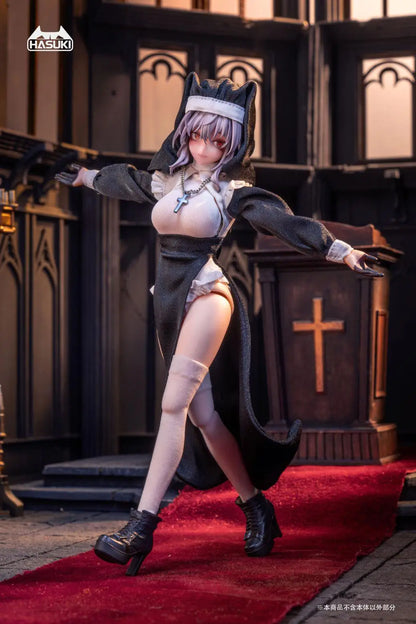 HASUKI 1/12 Nun Uniform Mecha Girl Clothing Bag A (Figure not included)