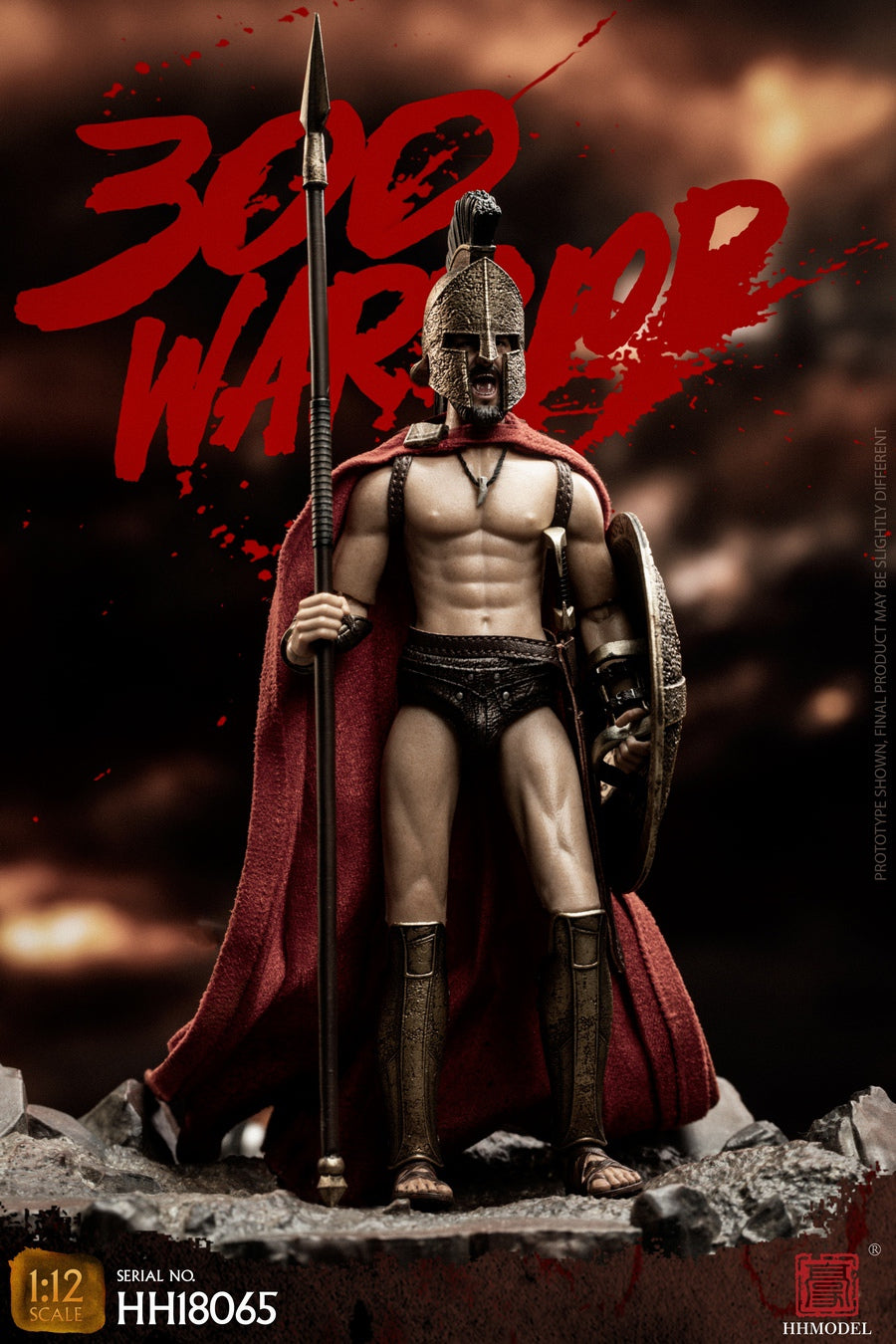 HH model 300 Sparta Warriors 1:12 Scale Figure | NZ Figuarts