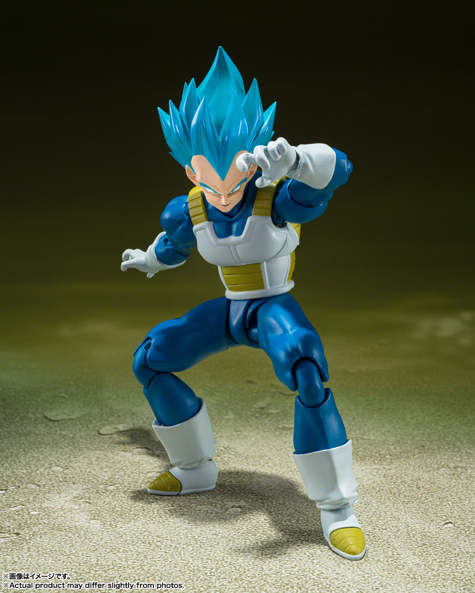 S.H.Figuarts Super Saiyan God Super Saiyan Vegeta (Unwavering Saiyan Pride) Action Figure (In Stock)