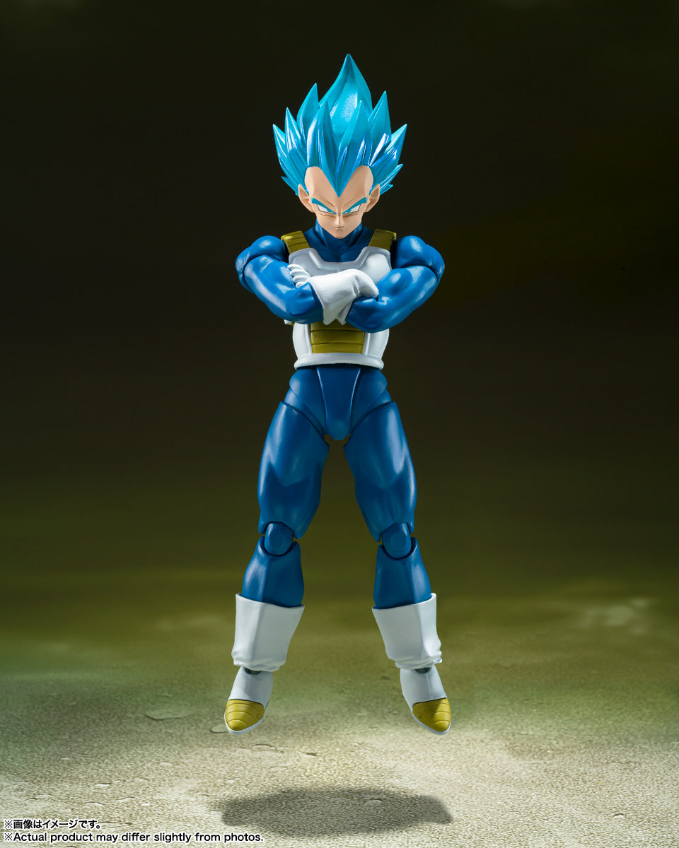 S.H.Figuarts Super Saiyan God Super Saiyan Vegeta (Unwavering Saiyan Pride) Action Figure (In Stock)