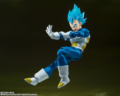 S.H.Figuarts Super Saiyan God Super Saiyan Vegeta (Unwavering Saiyan Pride) Action Figure (In Stock)