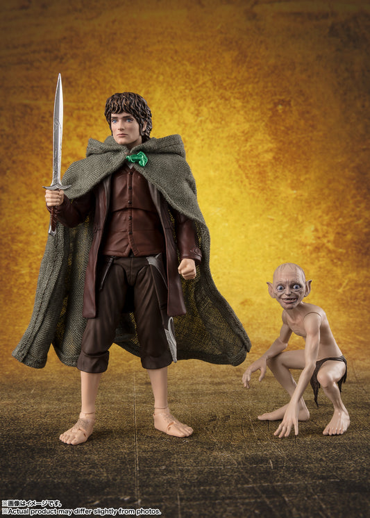 (Pre-Order) S.H.Figuarts Frodo Baggins & Gollum (Lord of the Rings)