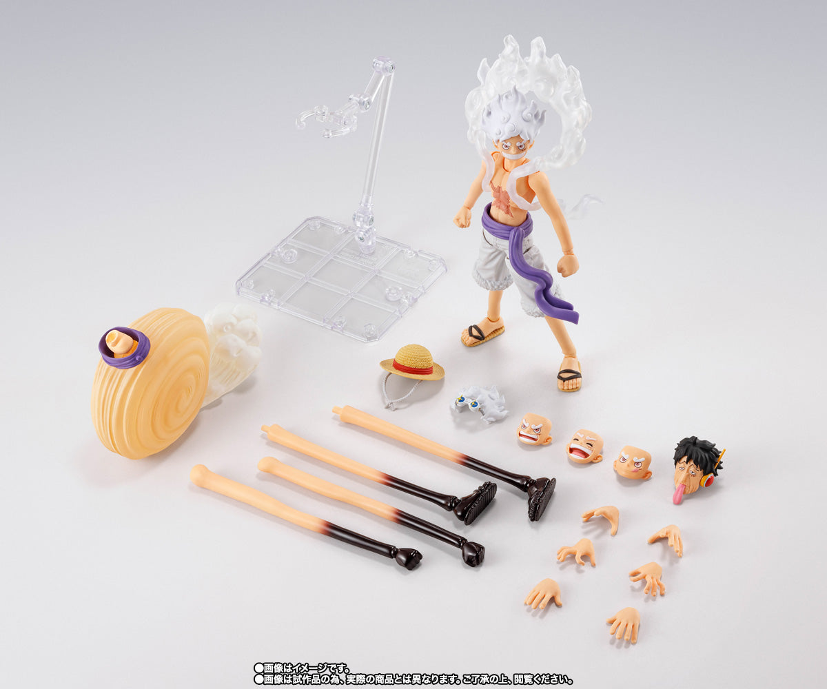S.H.Figuarts Monkey D. Luffy Gear 5 Future Island Egghead