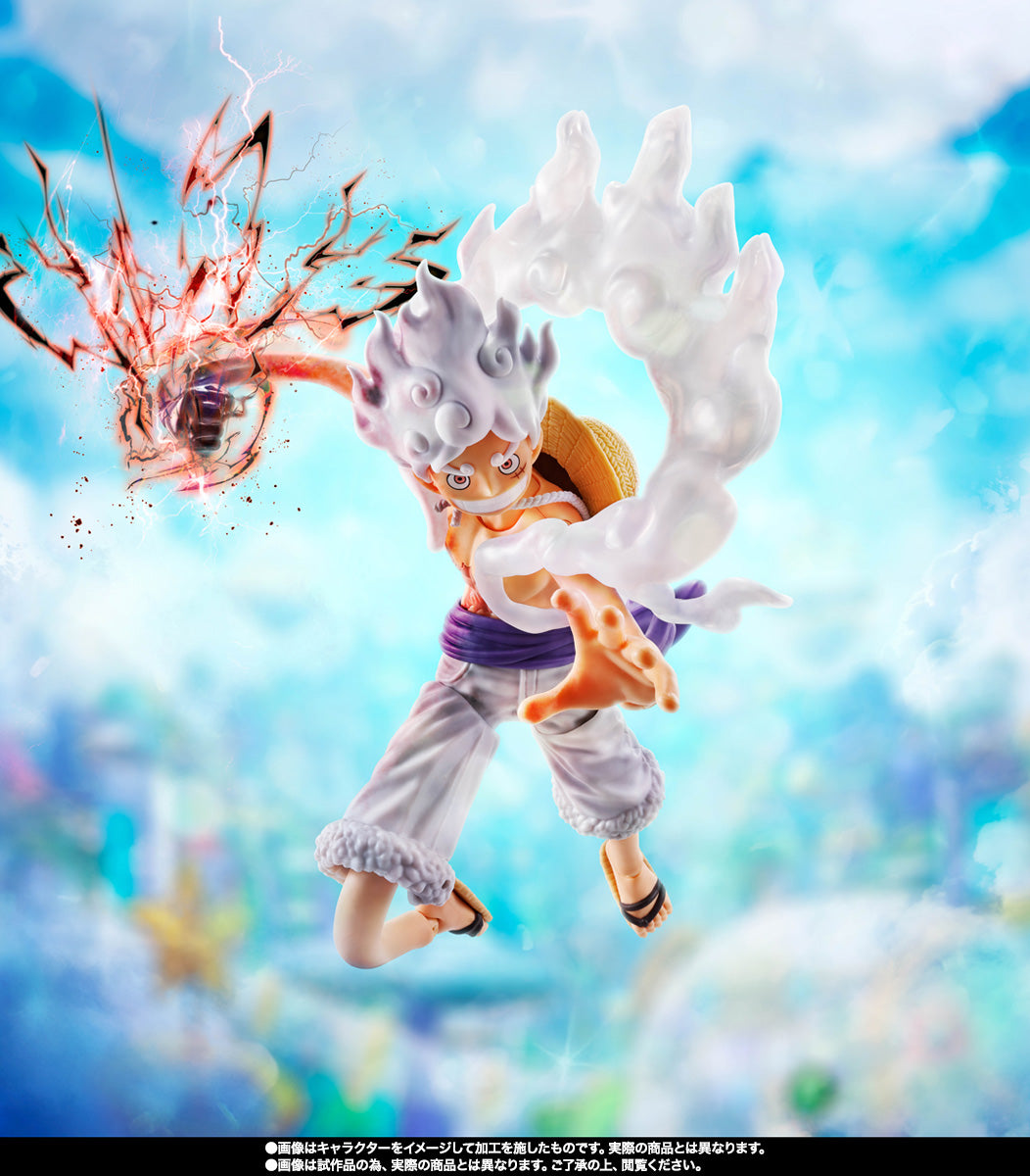 S.H.Figuarts Monkey D. Luffy Gear 5 Future Island Egghead