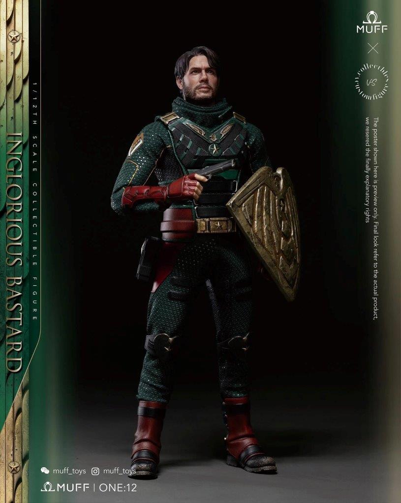 (Pre-Order) Muff Toys 1/12 INGLORIOUS BASTARD Super Soldier action figure