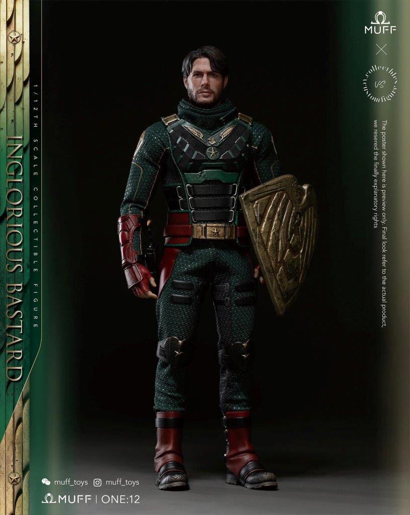 (Pre-Order) Muff Toys 1/12 INGLORIOUS BASTARD Super Soldier action figure