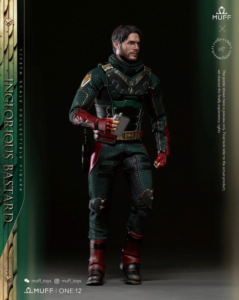 (Pre-Order) Muff Toys 1/12 INGLORIOUS BASTARD Super Soldier action figure