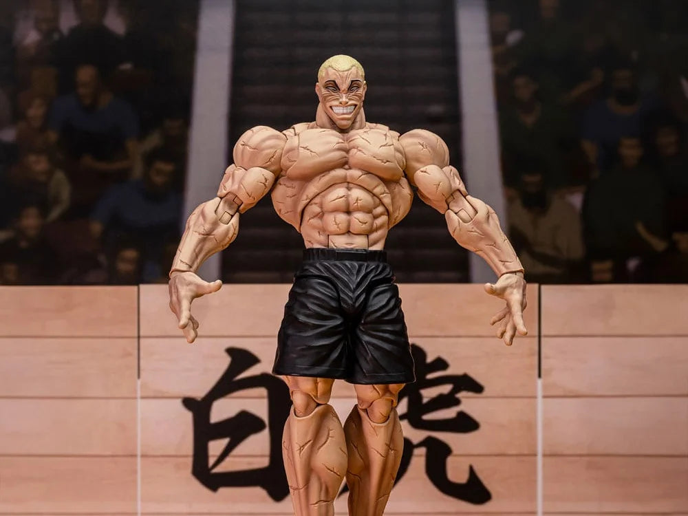 (Pre-Order) Baki Hanma: Son of Ogre Storm Arena Jack Hammer 1/12 Scale Action Figure
