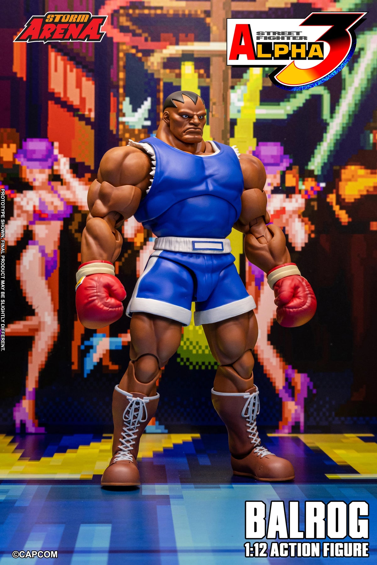 (Pre-Order) Storm Arena Street Fighter Alpha 3 Balrog 1/12 Scale Action Figure