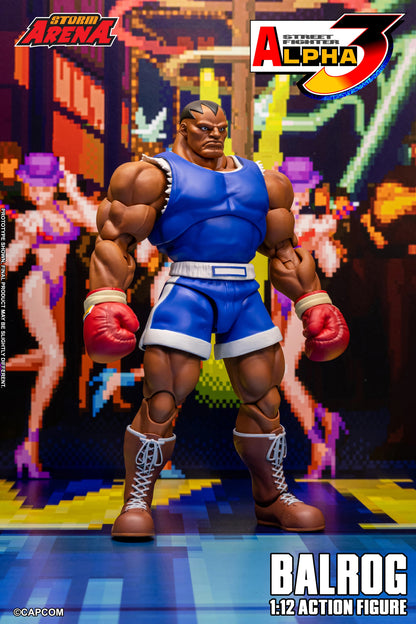 (Pre-Order) Storm Arena Street Fighter Alpha 3 Balrog 1/12 Scale Action Figure