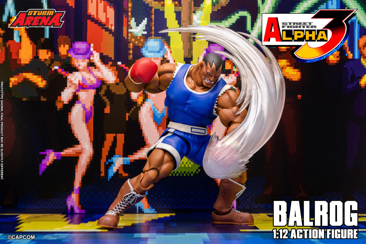 (Pre-Order) Storm Arena Street Fighter Alpha 3 Balrog 1/12 Scale Action Figure