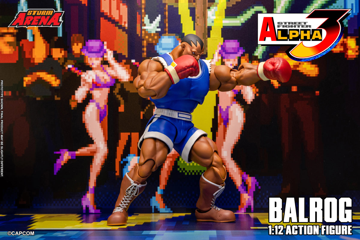 (Pre-Order) Storm Arena Street Fighter Alpha 3 Balrog 1/12 Scale Action Figure