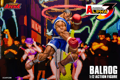 (Pre-Order) Storm Arena Street Fighter Alpha 3 Balrog 1/12 Scale Action Figure
