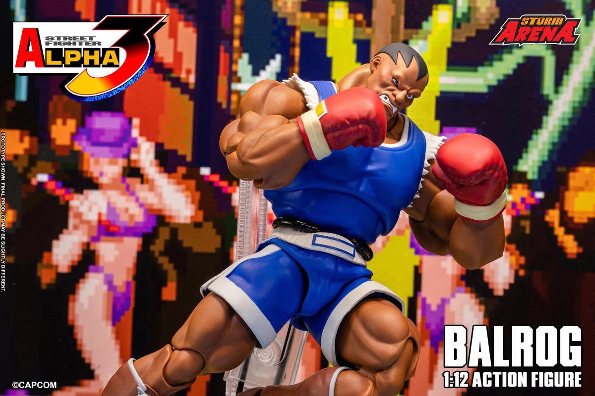 (Pre-Order) Storm Arena Street Fighter Alpha 3 Balrog 1/12 Scale Action Figure