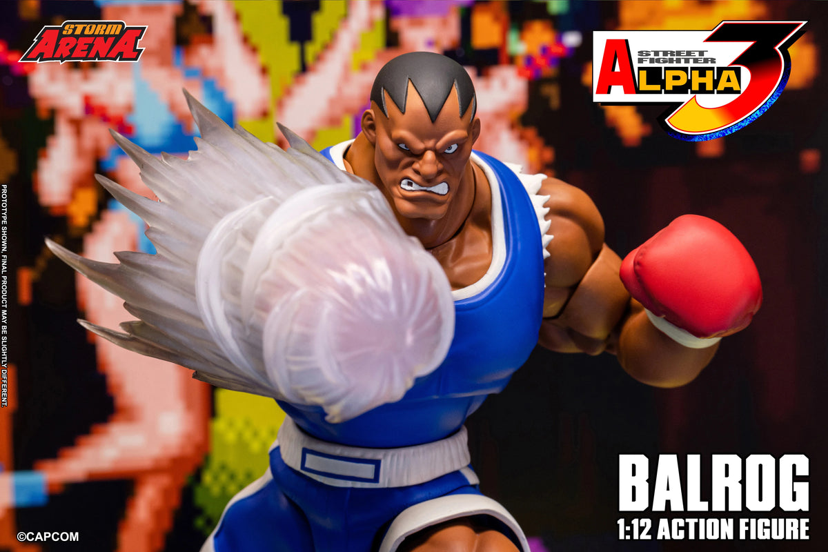 (Pre-Order) Storm Arena Street Fighter Alpha 3 Balrog 1/12 Scale Action Figure