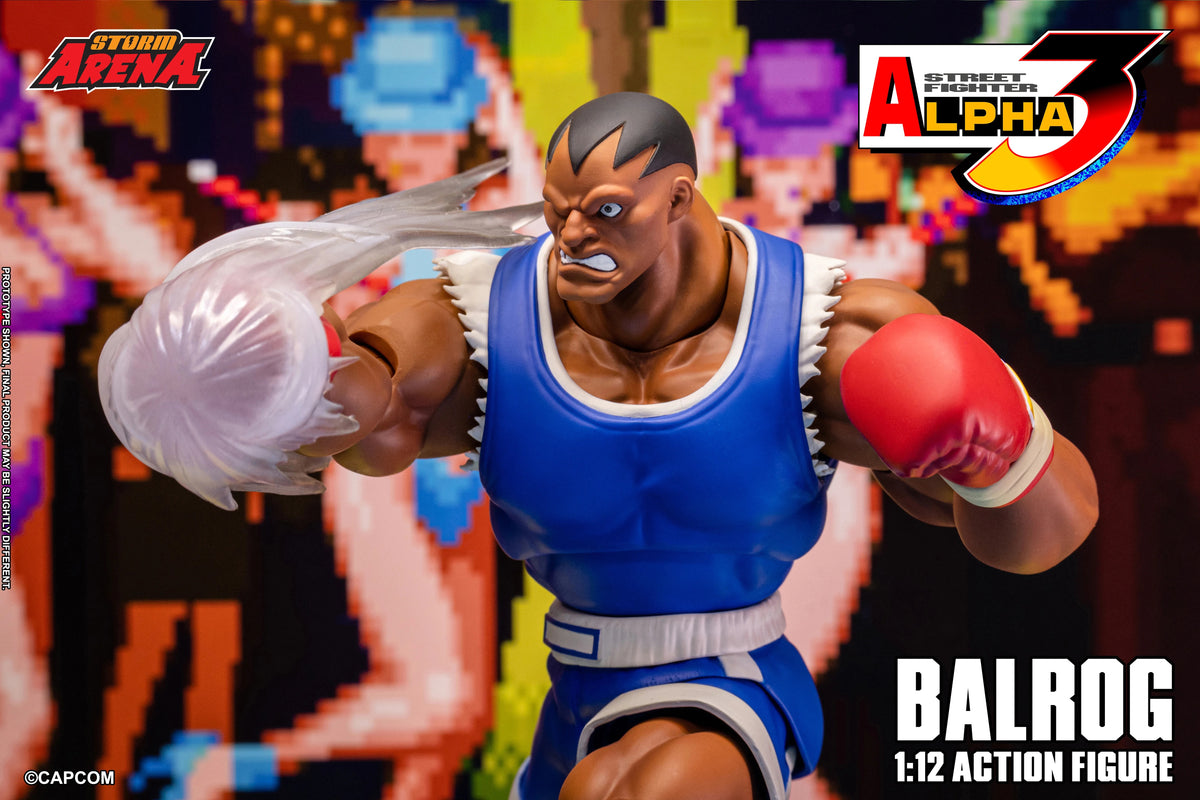(Pre-Order) Storm Arena Street Fighter Alpha 3 Balrog 1/12 Scale Action Figure