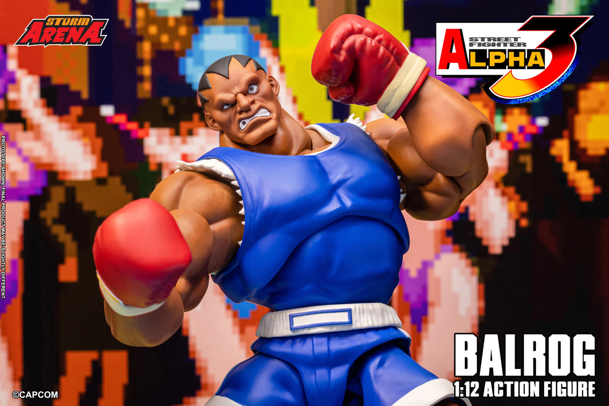 (Pre-Order) Storm Arena Street Fighter Alpha 3 Balrog 1/12 Scale Action Figure