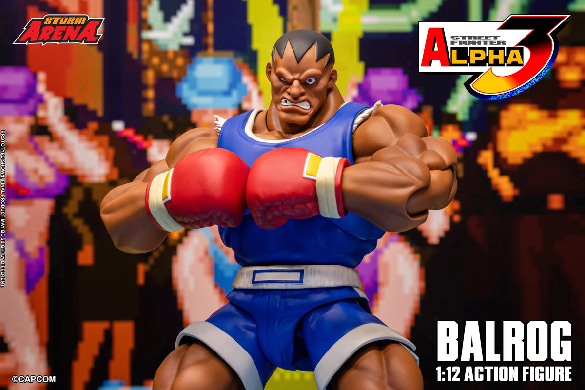 (Pre-Order) Storm Arena Street Fighter Alpha 3 Balrog 1/12 Scale Action Figure