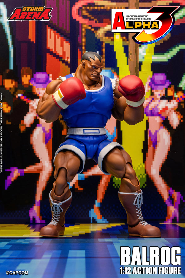 (Pre-Order) Storm Arena Street Fighter Alpha 3 Balrog 1/12 Scale Action Figure