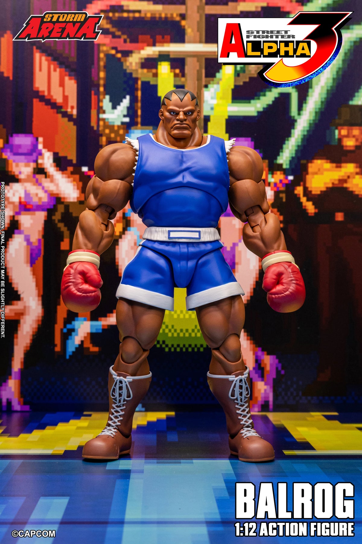 (Pre-Order) Storm Arena Street Fighter Alpha 3 Balrog 1/12 Scale Action Figure