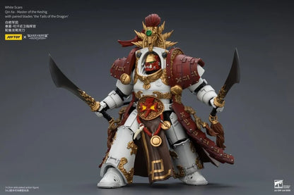 (Pre-Order) Warhammer 40k White Scars Qin Xa - Master of the Keshig with paired blades the Tails of the Dragon