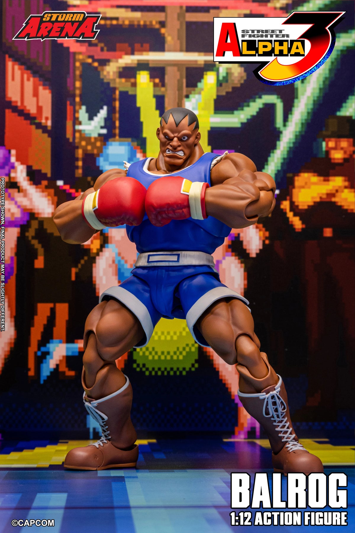 (Pre-Order) Storm Arena Street Fighter Alpha 3 Balrog 1/12 Scale Action Figure