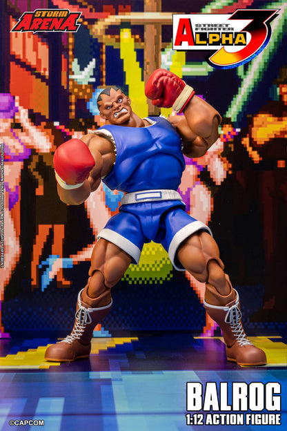 (Pre-Order) Storm Arena Street Fighter Alpha 3 Balrog 1/12 Scale Action Figure