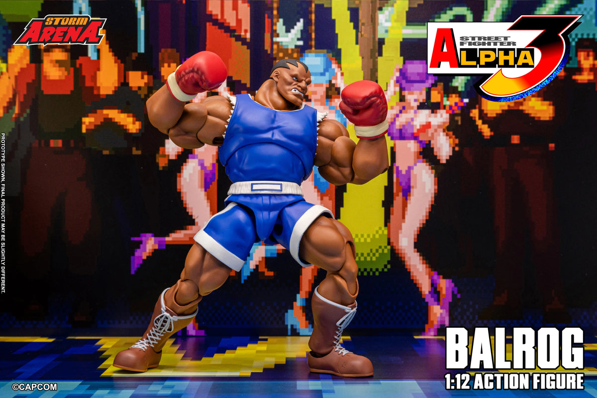 (Pre-Order) Storm Arena Street Fighter Alpha 3 Balrog 1/12 Scale Action Figure