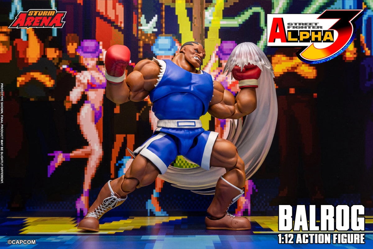 (Pre-Order) Storm Arena Street Fighter Alpha 3 Balrog 1/12 Scale Action Figure