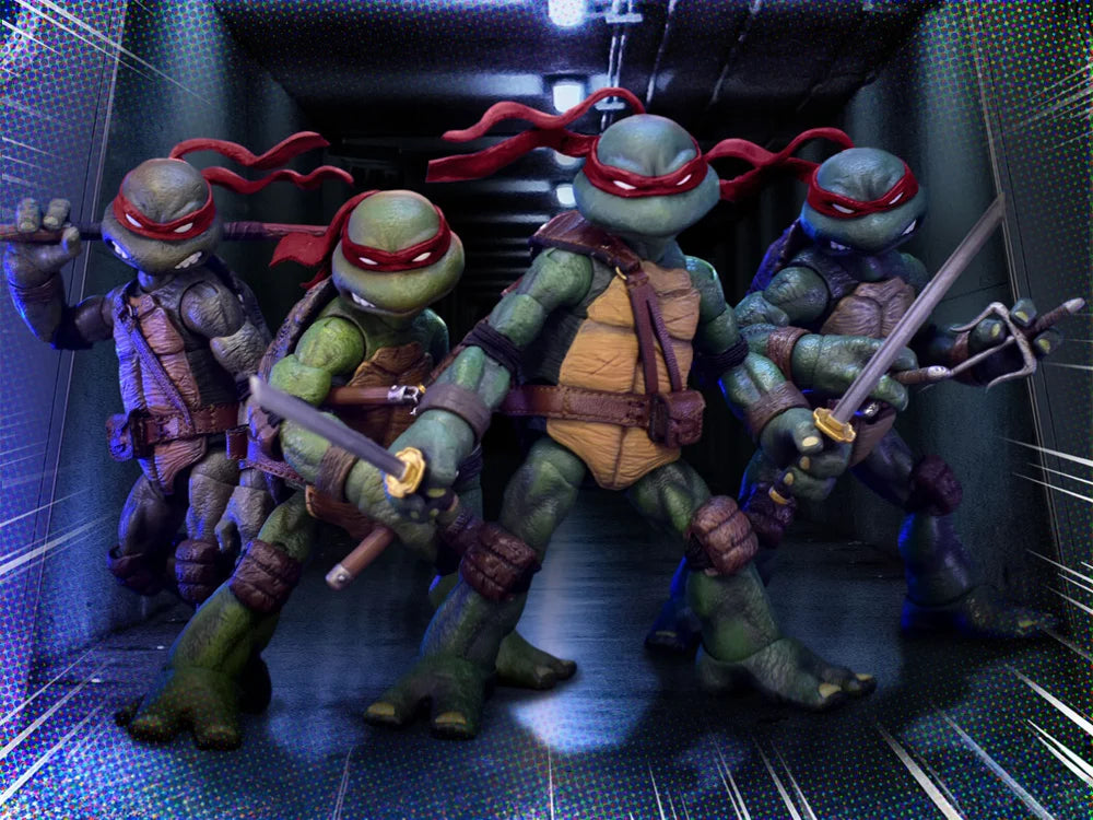 (Pre-Order) Mezco One:12 Collective Teenage Mutant Ninja Turtles (Comics) Deluxe Boxed Set