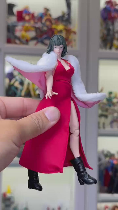 Custom 1/12 Action Figure One Punch Man Fubuki Head Sculpt