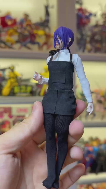 Custom 1/12 Action Figure Chainsaw Man Bomb Devil Reze (Figure Body Not Included)