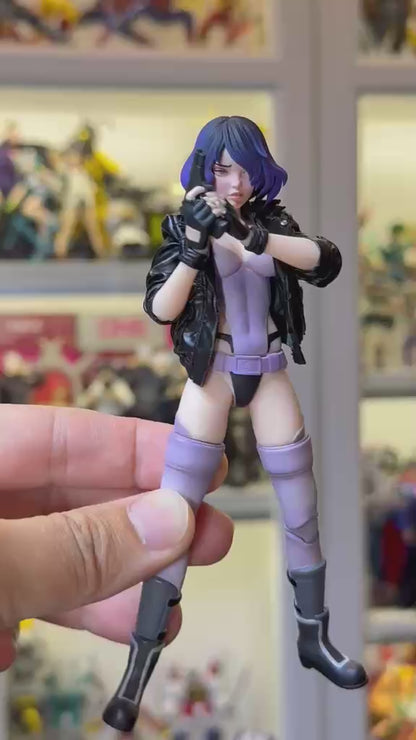Custom 1/12 Action Figure Ghost in the Shell Motoko Kusanagi Head Sclupt (Figure Not included)