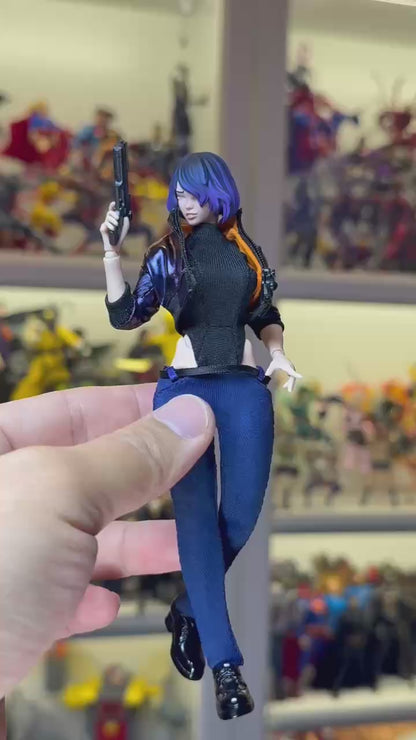 Custom 1/12 Action Figure Ghost in the Shell Motoko Kusanagi Clothing For Romankey (Figure Not included)