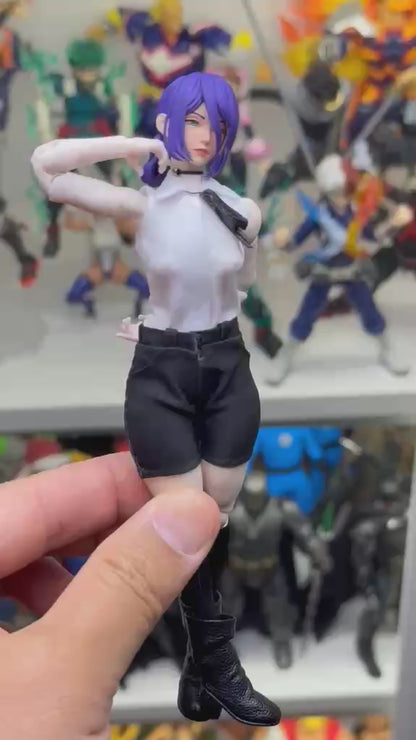 Custom 1/12 Action Figure Chainsaw Man Bomb Devil Reze