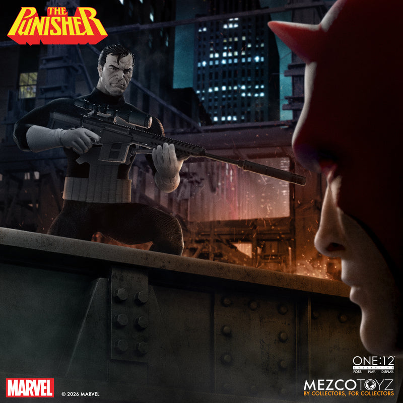 (Pre-Order) Mezco Toyz One:12 Collective Marvel The Punisher