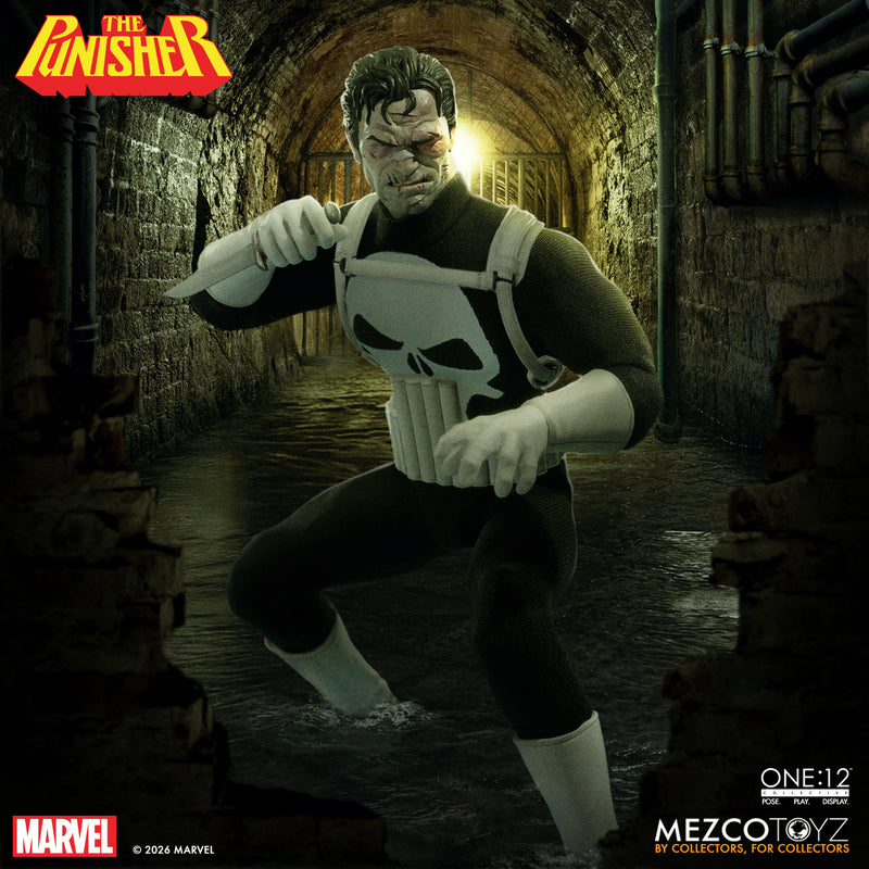 (Pre-Order) Mezco Toyz One:12 Collective Marvel The Punisher