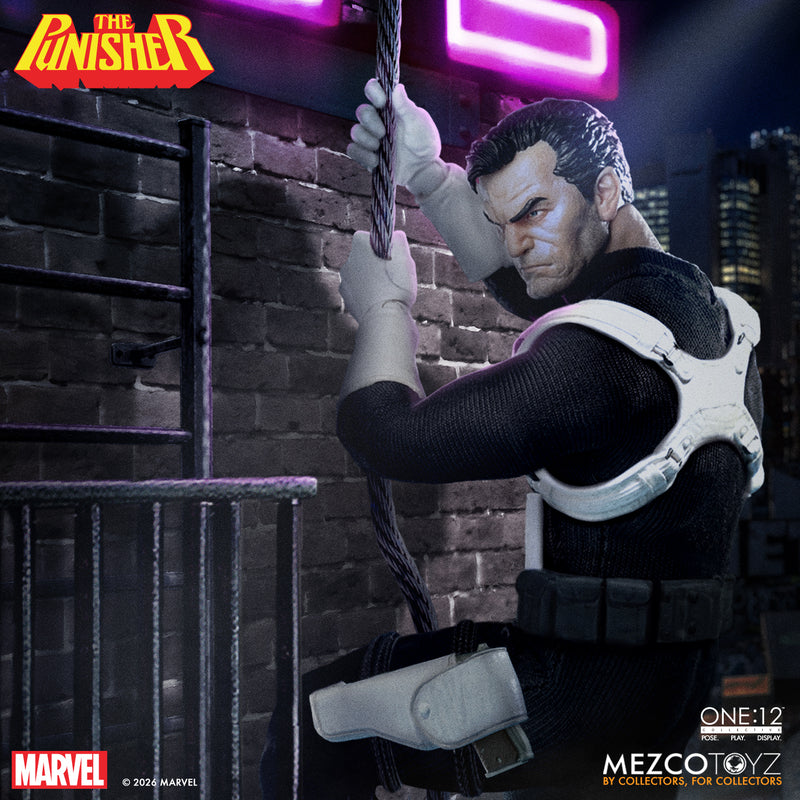 (Pre-Order) Mezco Toyz One:12 Collective Marvel The Punisher