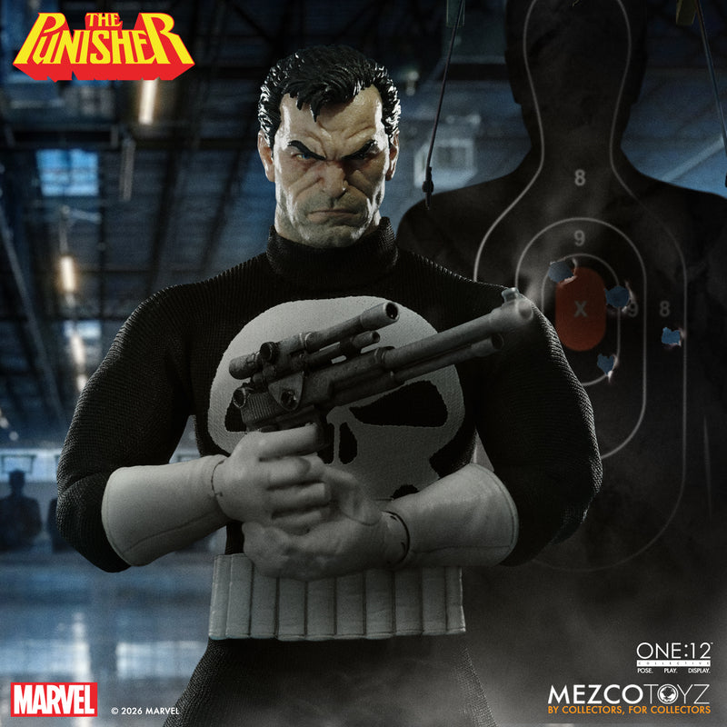 (Pre-Order) Mezco Toyz One:12 Collective Marvel The Punisher