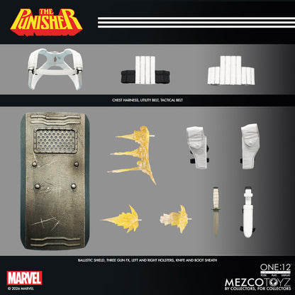 (Pre-Order) Mezco Toyz One:12 Collective Marvel The Punisher