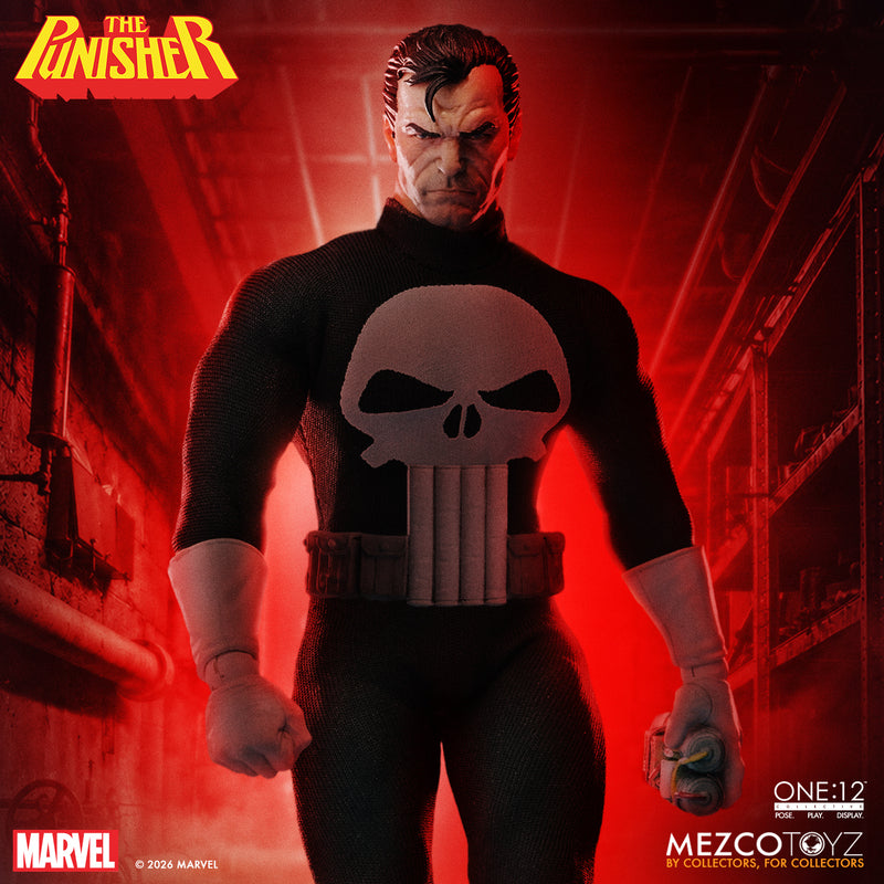 (Pre-Order) Mezco Toyz One:12 Collective Marvel The Punisher