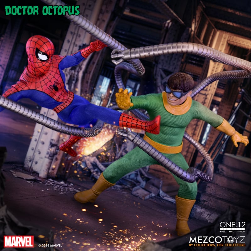 (Pre-Order) Mezco Toyz One:12 Collective Marvel Doctor Octopus (Reissue)