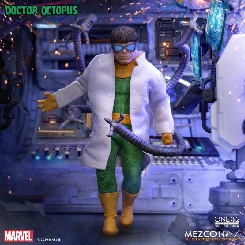 (Pre-Order) Mezco Toyz One:12 Collective Marvel Doctor Octopus (Reissue)